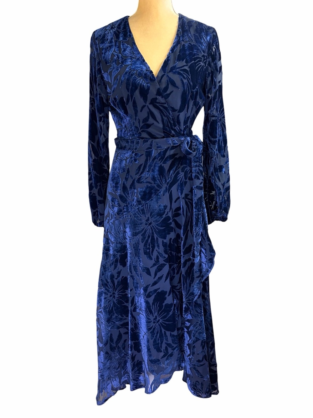 Anthropologie Hutch Daniella Velvet Maxi Dress Small - Picture 2 of 10